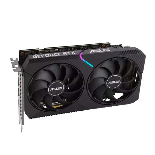 Card màn hình Asus RTX 3050 Dual 8GB GDDR6 2 Fan V2 (DUAL-RTX3050-8G-V2)