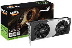 VGA Inno3D GeForce RTX 5070 Twin X2 12GB GDDR7 (N50702-12D7-195064N)