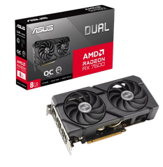 Card màn hình ASUS Dual Radeon™ RX 7600 EVO OC Edition 8GB GDDR6