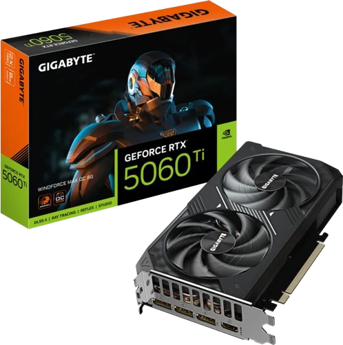 Card màn hình Gigabyte RTX 5060Ti WINDFORCE MAX OC 8GB GV-N506TWF2MAX OC-8GD