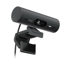 Webcam Logitech Brio 500 đen
