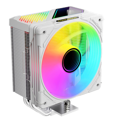 Tản nhiệt khí CPU CoolMoon GT400 ARGB - White | Hiển thị nhiệt độ, hỗ trợ socket 2011