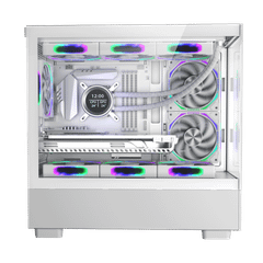 Thùng máy Magic MIX Tower Pro | Trắng, AIO 360, không kèm fan