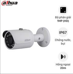 Camera Thân 4in1 Dahua 1.0MP DH-HAC-HFW1000SP-S3 (vỏ sắt)