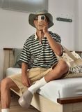  NOOBITA - Áo thun polo kẻ sọc 8379 