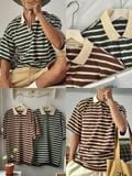  NOOBITA - Áo thun polo kẻ sọc 8379 