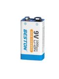 Pin sạc 9V BESTON Li-ion 1000mAh – Dùng cho thiết bị đo, micro không dây, máy báo khói