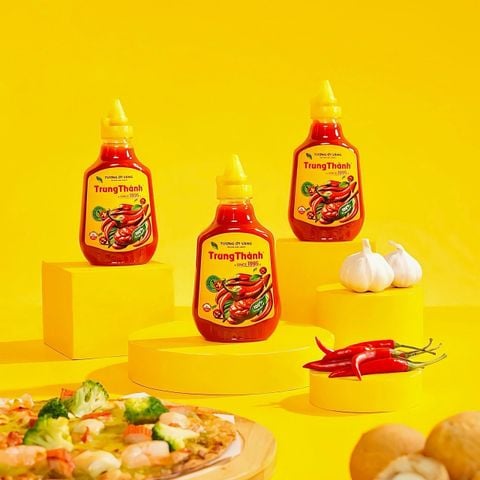 Tương ớt vàng TrungThành 250gr