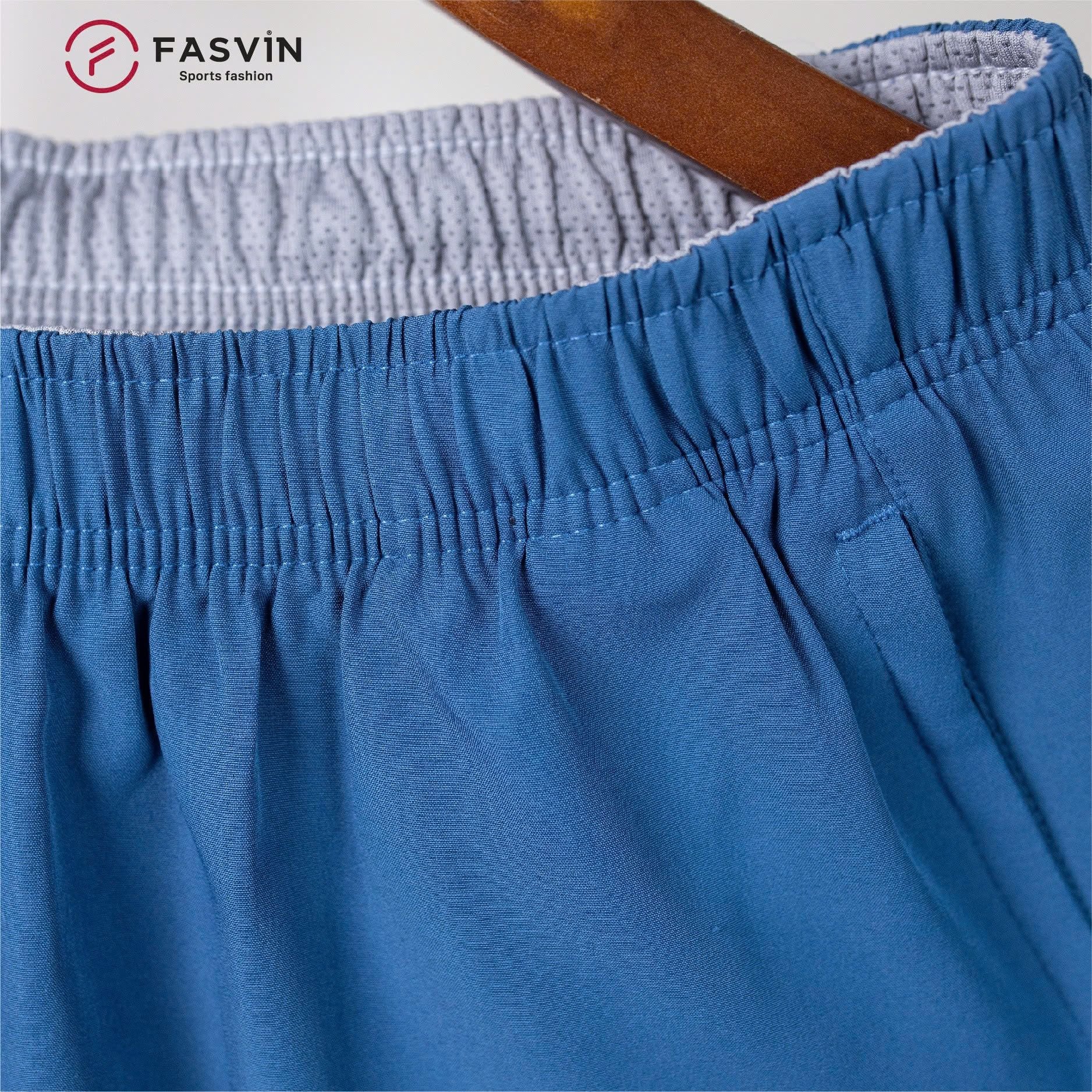  Quần đùi nam ngắn chạy bộ Fasvin R26215.HN vải Dù Gió nhẹ mát tiện dụng thể thao hay mặc nhà 