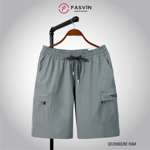  Quần short thể thao nam Fasvin QS26693.HN chất liệu cao cấp mềm thoải mái 