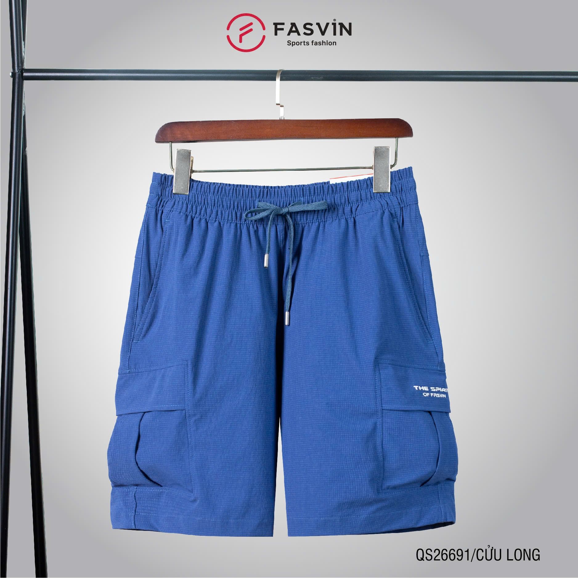  Quần short thể thao nam Fasvin QS26691.HN chất liệu cao cấp mềm thoải mái 