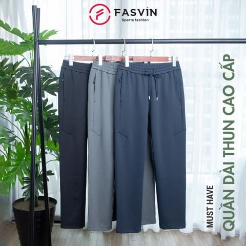  Quần Nỉ Thun Nam Cao Cấp FASVIN DT25675 Vải Nylon Hàng Nhà Máy Chất Lượng Cao 