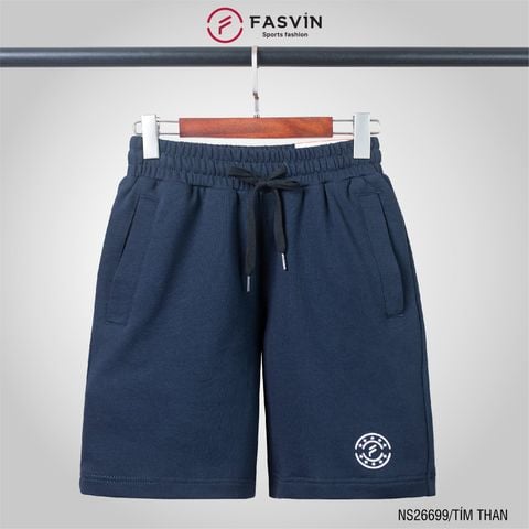  Quần short thể thao nam Fasvin NS26699.HN chất liệu COTTON cao cấp mềm mại 