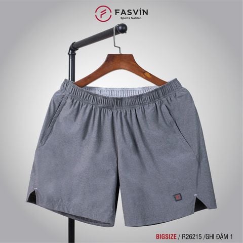  Quần đùi nam ngắn chạy bộ Fasvin R26215.HN vải Dù Gió nhẹ mát tiện dụng thể thao hay mặc nhà 