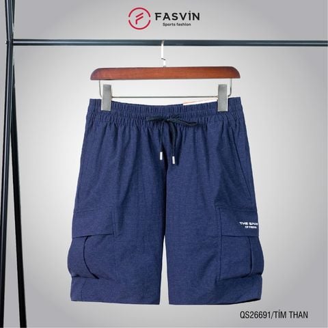  Quần short thể thao nam Fasvin QS26691.HN chất liệu cao cấp mềm thoải mái 