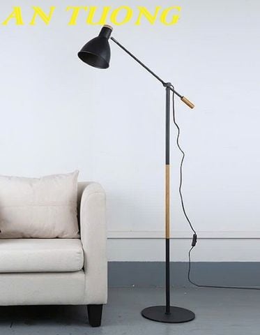 Đèn cây đứng đọc sách trang trí phòng khách đẹp