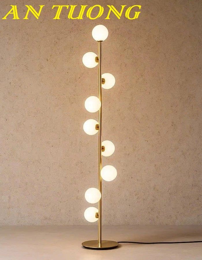 Đèn cây đứng trang trí deocr đẹp hiện đại 004