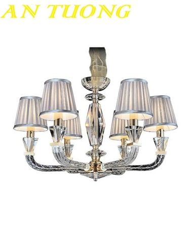  Đèn chùm cổ điển phòng khách đẹp sang trọng 009 