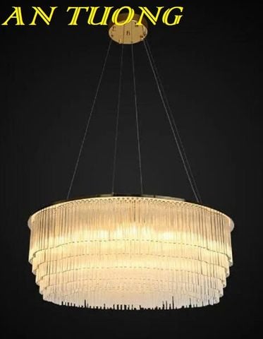 Đèn chùm pha lê phòng khách đẹp sang trọng