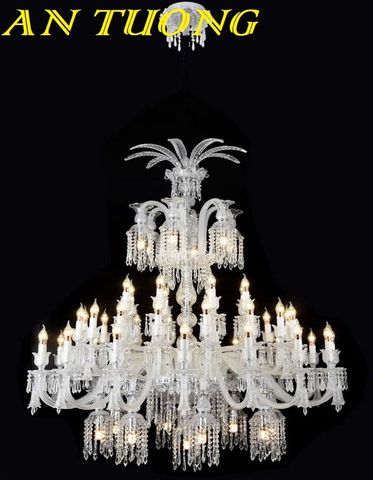  Đèn chùm thông tầng tân cổ điển đẹp sang trọng 011 