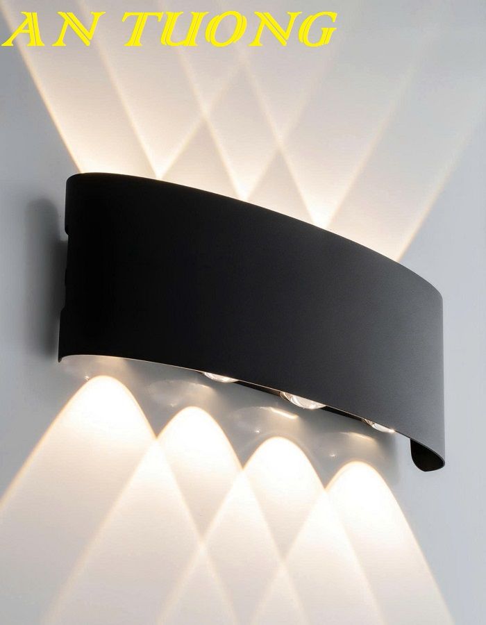 Đèn hắt tường đẹp trang trí ngoại thất tường rào sân vườn ngoài trời 007