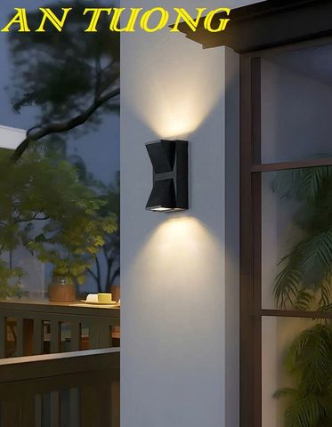 Đèn hắt tường đẹp trang trí ngoại thất tường rào sân vườn ngoài trời 022 