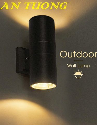  Đèn hắt tường đẹp trang trí ngoại thất tường rào sân vườn ngoài trời 024 