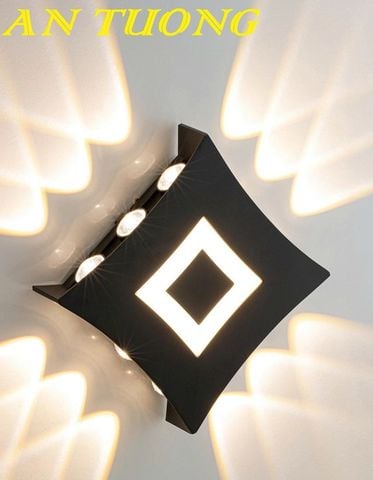  Đèn hắt tường đẹp trang trí ngoại thất tường rào sân vườn ngoài trời 025 