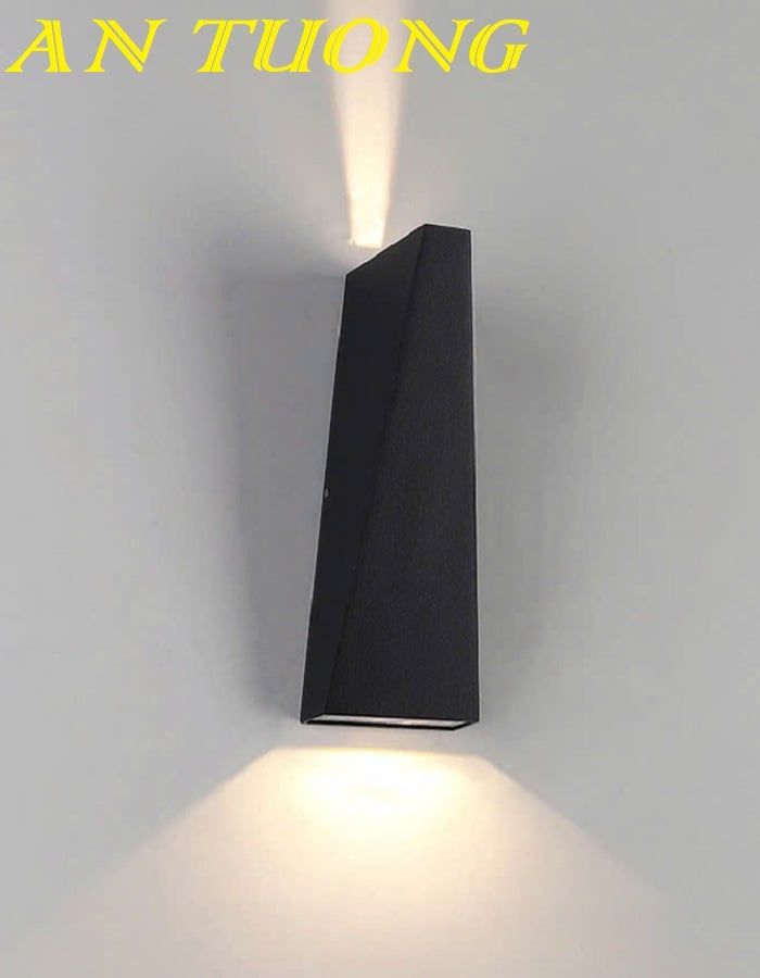 Đèn hắt tường đẹp trang trí ngoại thất tường rào sân vườn ngoài trời 037