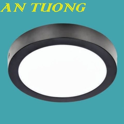  Đèn LED ốp trần nổi viền đen 24w 3 màu, 3 chế độ ốp trần ban công, mái hiên nhà 