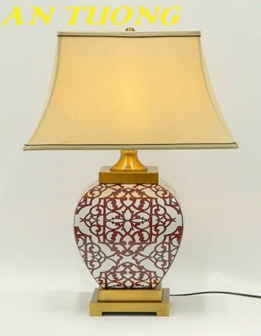 Đèn ngủ để bàn gốm sứ trang trí phòng ngủ đẹp
