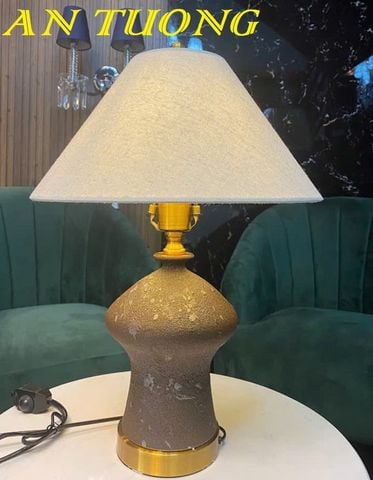 Đèn ngủ để bàn gốm sứ trang trí phòng ngủ đẹp