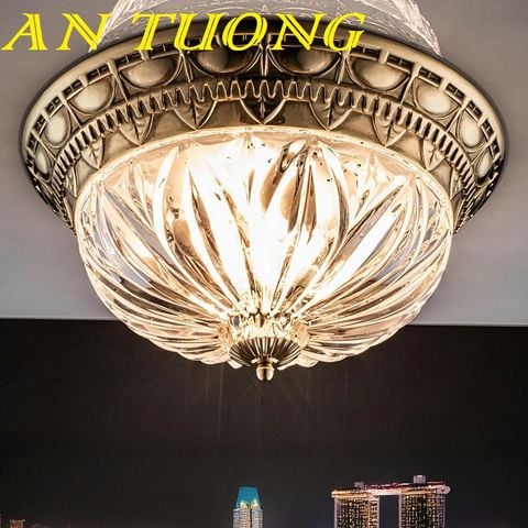  Đèn ốp trần ban công cổ điển đẹp sang trọng 012 