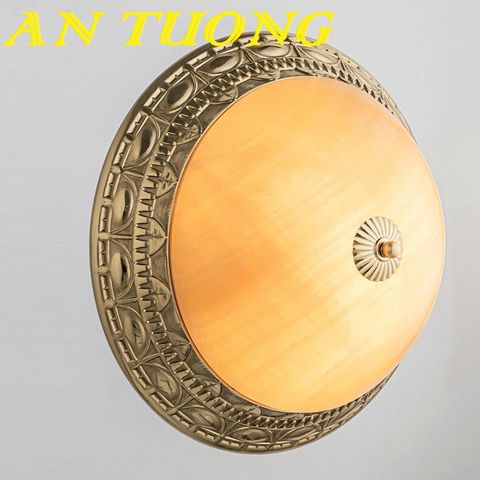 Đèn ốp trần ban công cổ điển bằng đồng đẹp trang trí cao cấp
