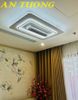 Đèn ốp trần phòng khách đẹp LED hiện đại 003 | Có quạt