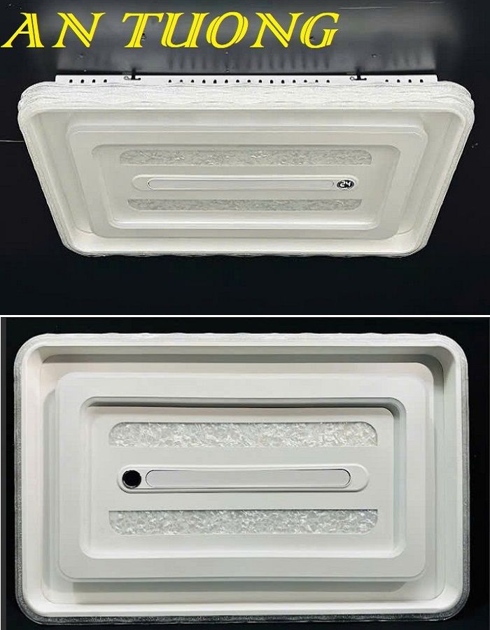 Đèn ốp trần phòng khách đẹp LED hiện đại 004 | Có quạt