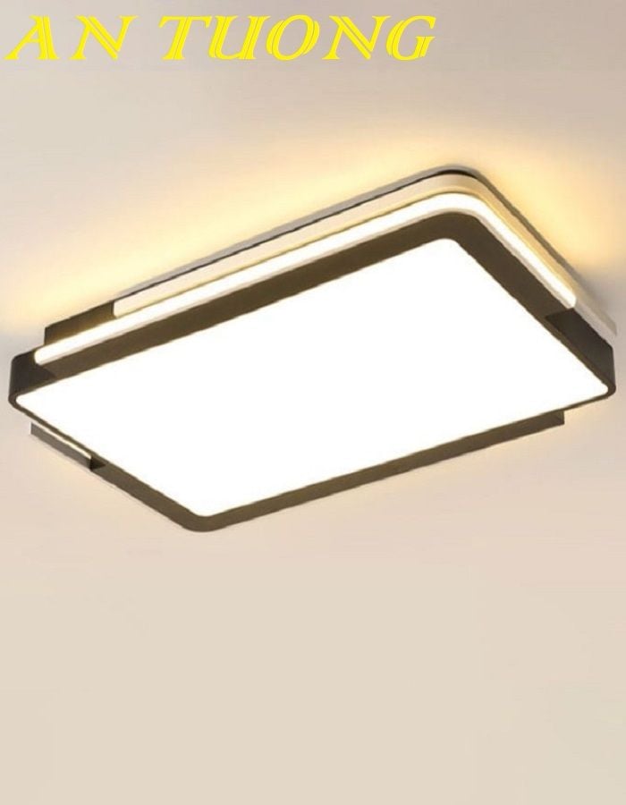Đèn ốp trần phòng khách đẹp LED hiện đại 011