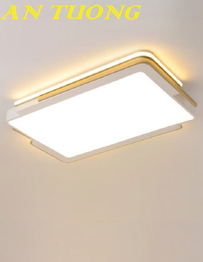 Đèn ốp trần phòng khách đẹp LED hiện đại 012
