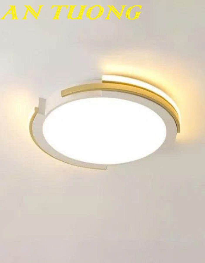 Đèn ốp trần phòng khách đẹp LED hiện đại 016