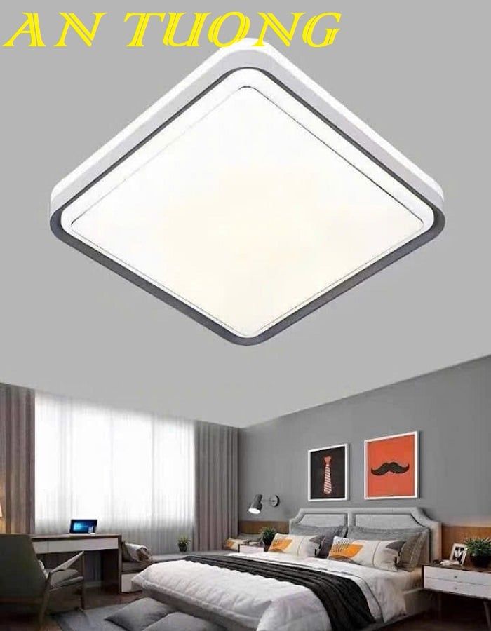 Đèn ốp trần phòng khách đẹp LED hiện đại 021