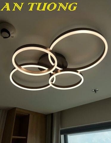  Đèn ốp trần phòng khách đẹp LED hiện đại 037 