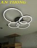 Đèn ốp trần phòng khách đẹp LED hiện đại 037