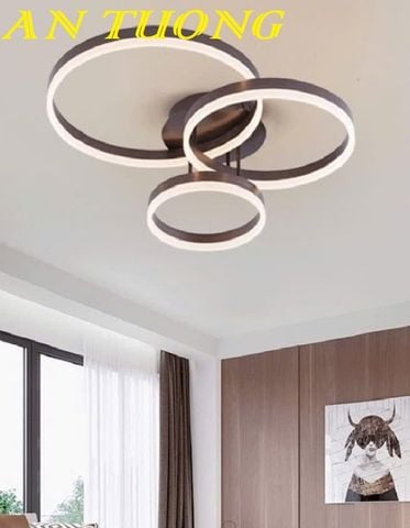  Đèn ốp trần phòng khách đẹp LED hiện đại 038 