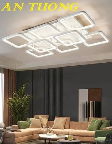  Đèn ốp trần phòng khách đẹp LED hiện đại 062 