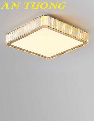  Đèn ốp trần phòng khách pha lê đẹp 035 