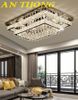 Đèn ốp trần phòng khách pha lê đẹp 038