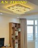 Đèn ốp trần phòng khách pha lê đẹp 038