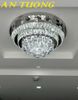 Đèn ốp trần phòng khách pha lê đẹp 047
