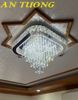 Đèn ốp trần phòng khách pha lê đẹp 050