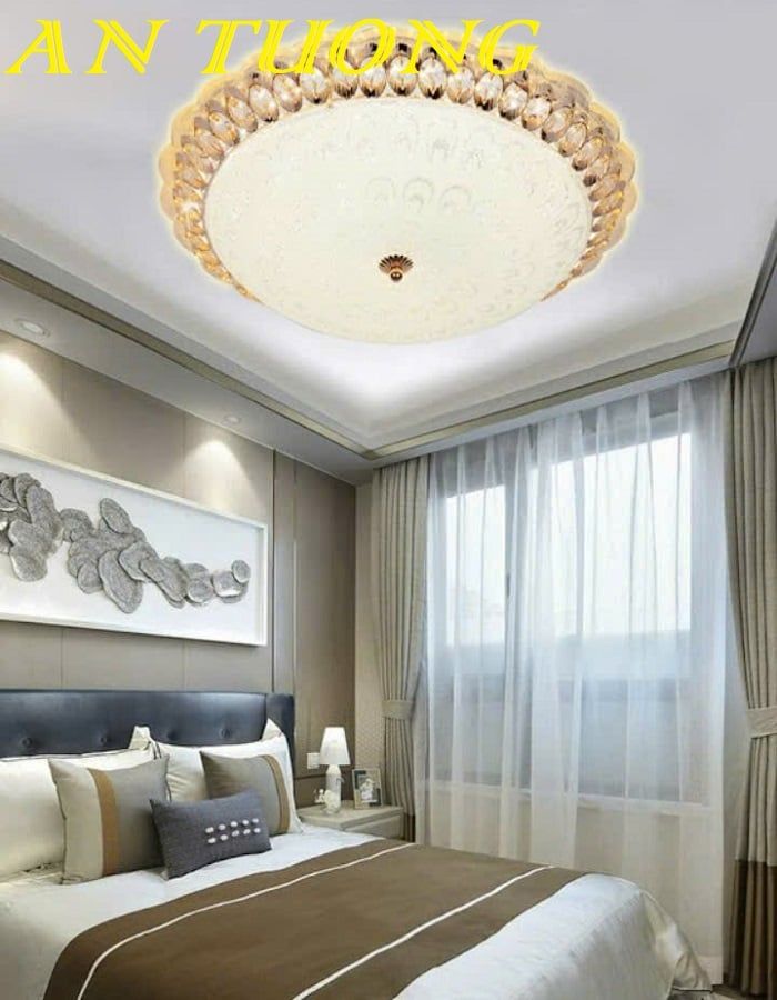 Đèn ốp trần phòng ngủ đẹp 005